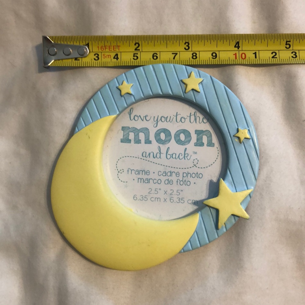 Moon and Stars Nursery Photo Frame